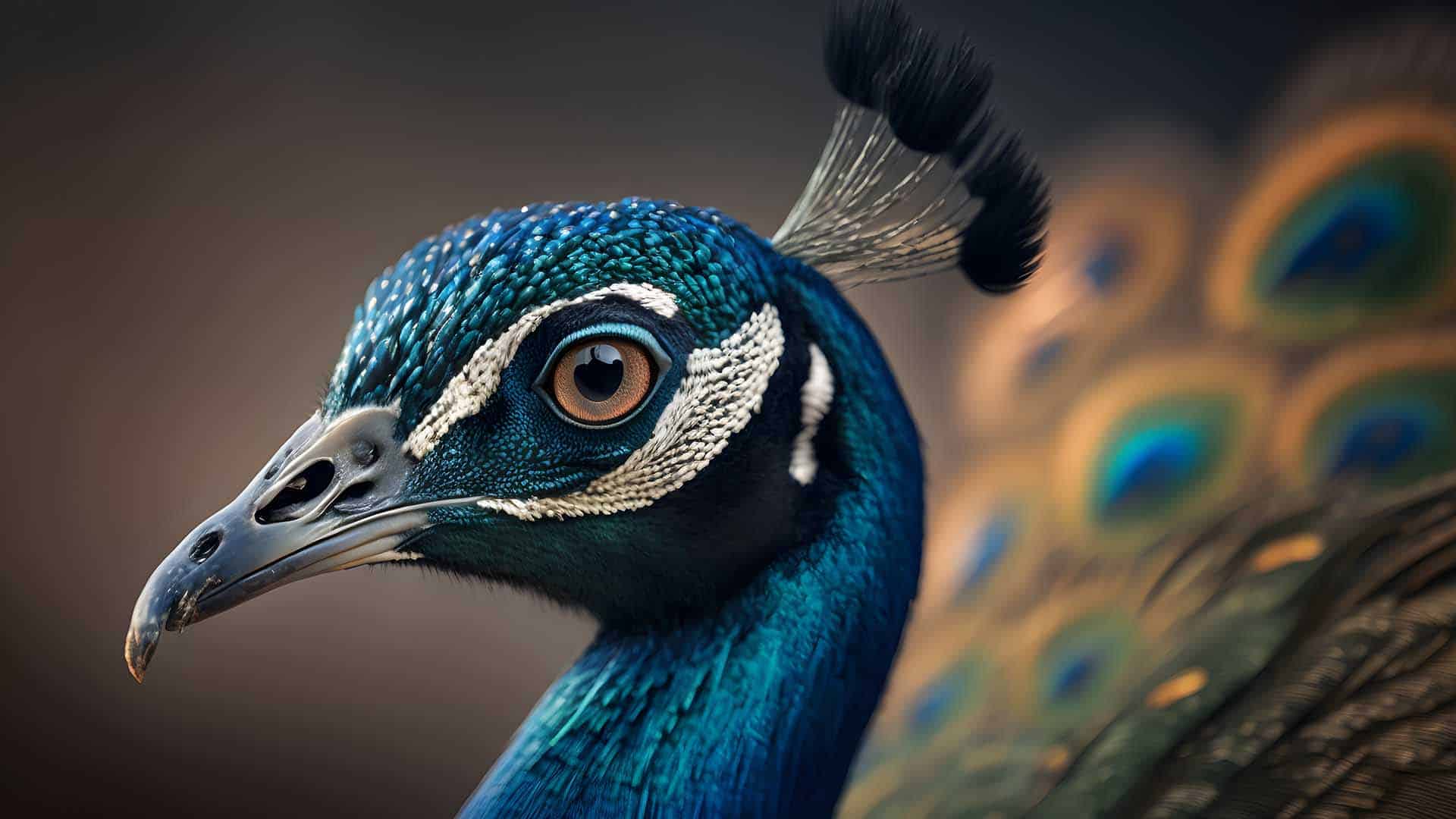 تعبیر و تفسیر طاووس در فال قهوه