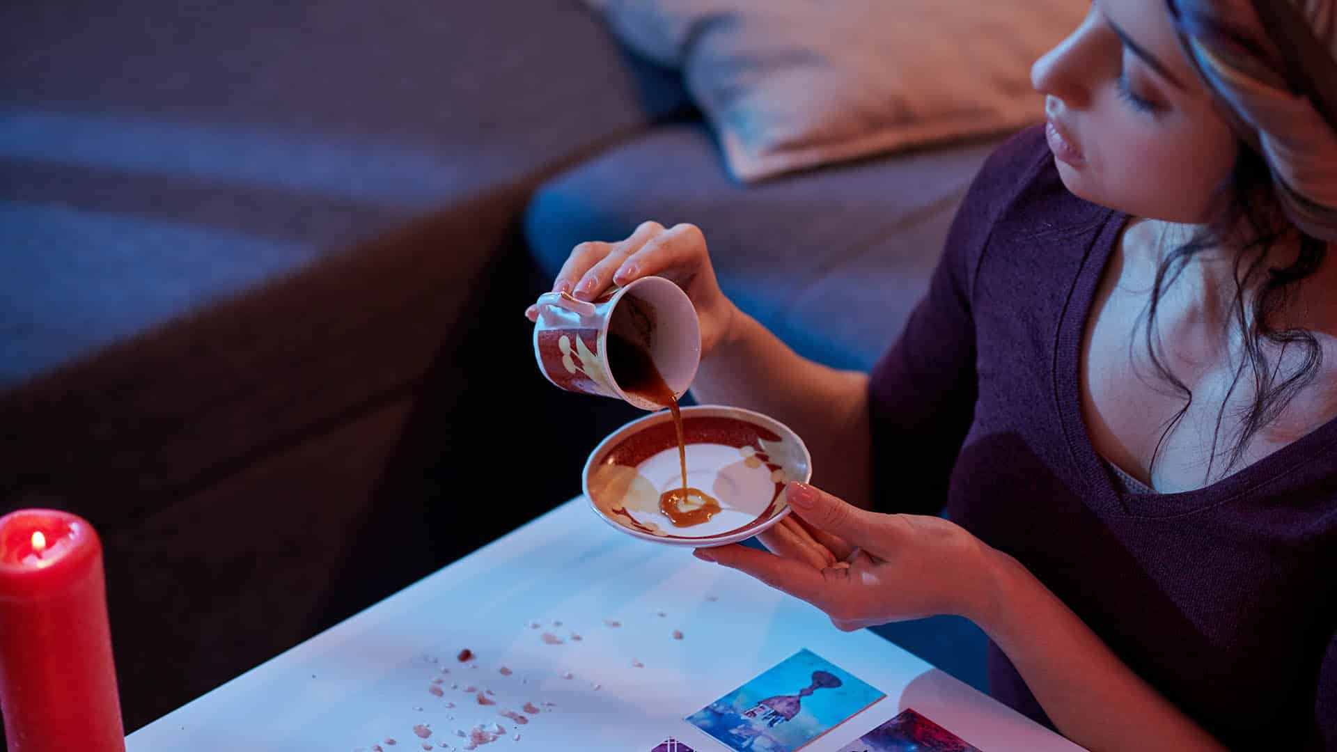 تکنیک های مطالعه فال قهوه